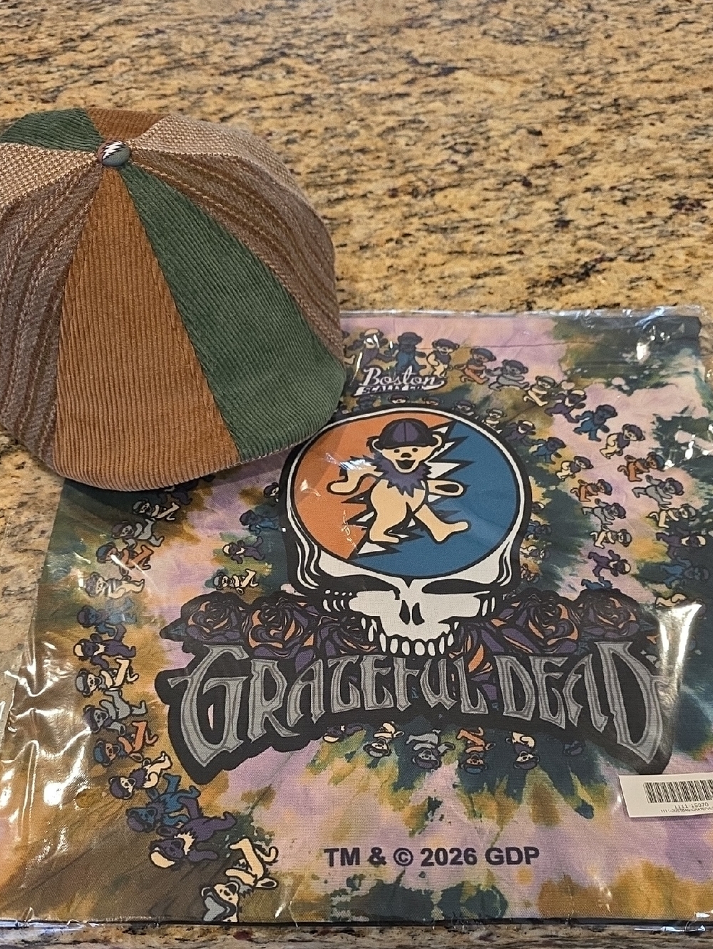 Grateful Dead Boston Scally Cap M/L